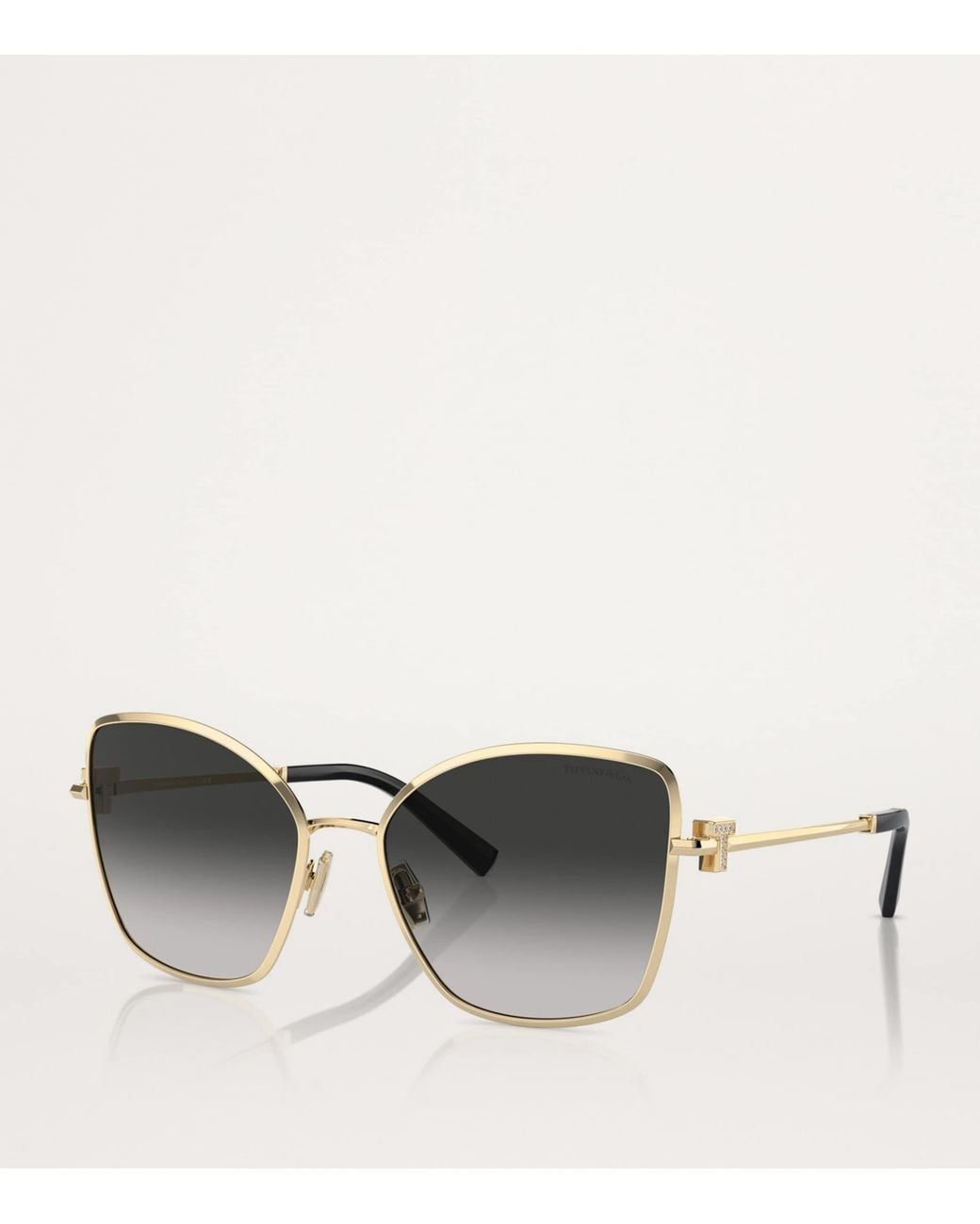 Tiffany & Co Gray Metal Tf3102B Sunglasses