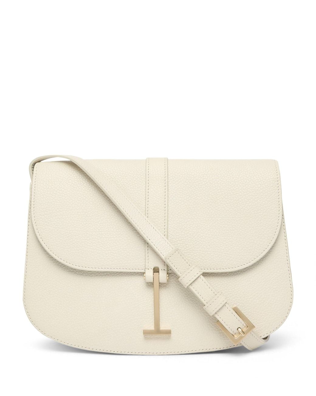 Tom Ford Natural Large Leather Cross-Body Bag
