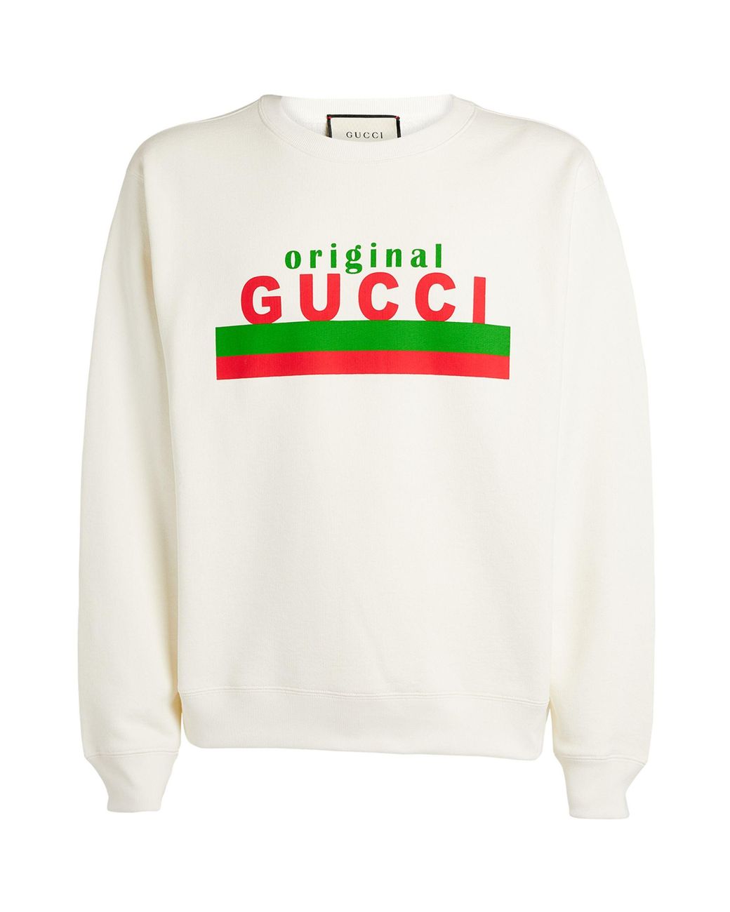 gucci logo t shirt long sleeve