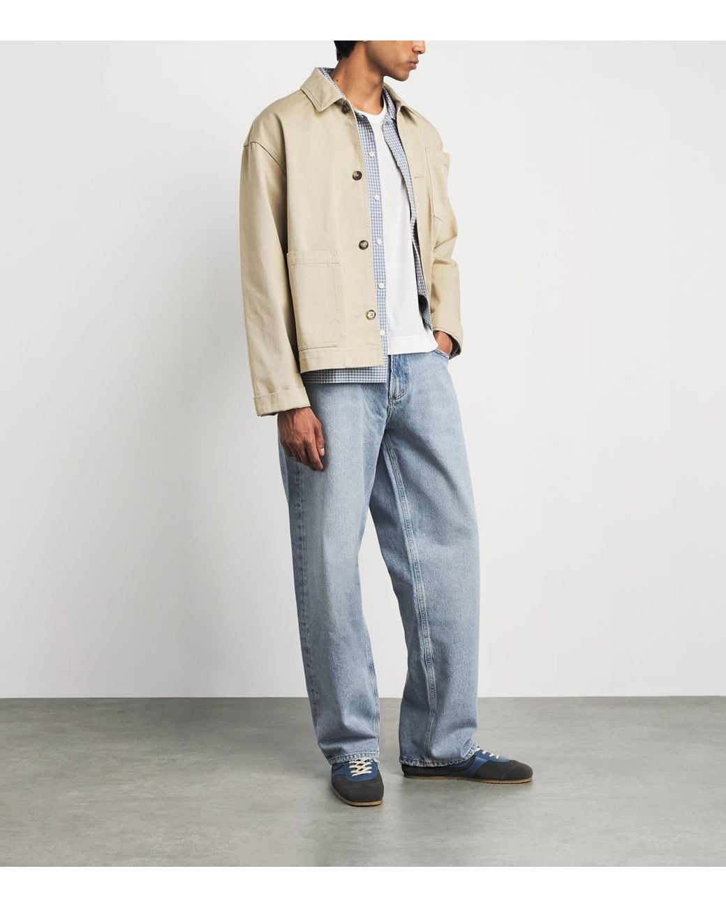 Agolde Blue Fusion Wide-Leg Jeans for men