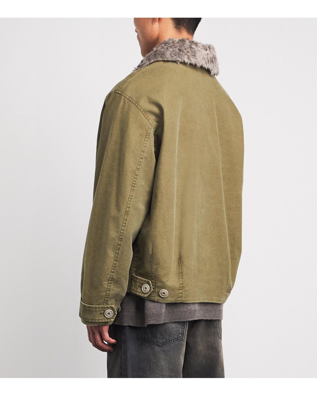 Our Legacy Green Cotton Aerial Jacket for men