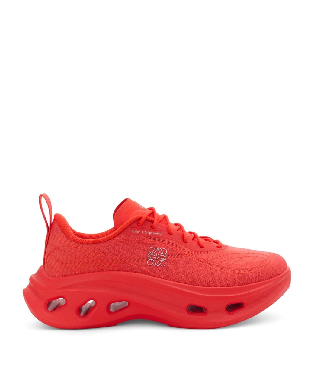 Loewe Red X On Cloudtilt Cosmic Sneakers