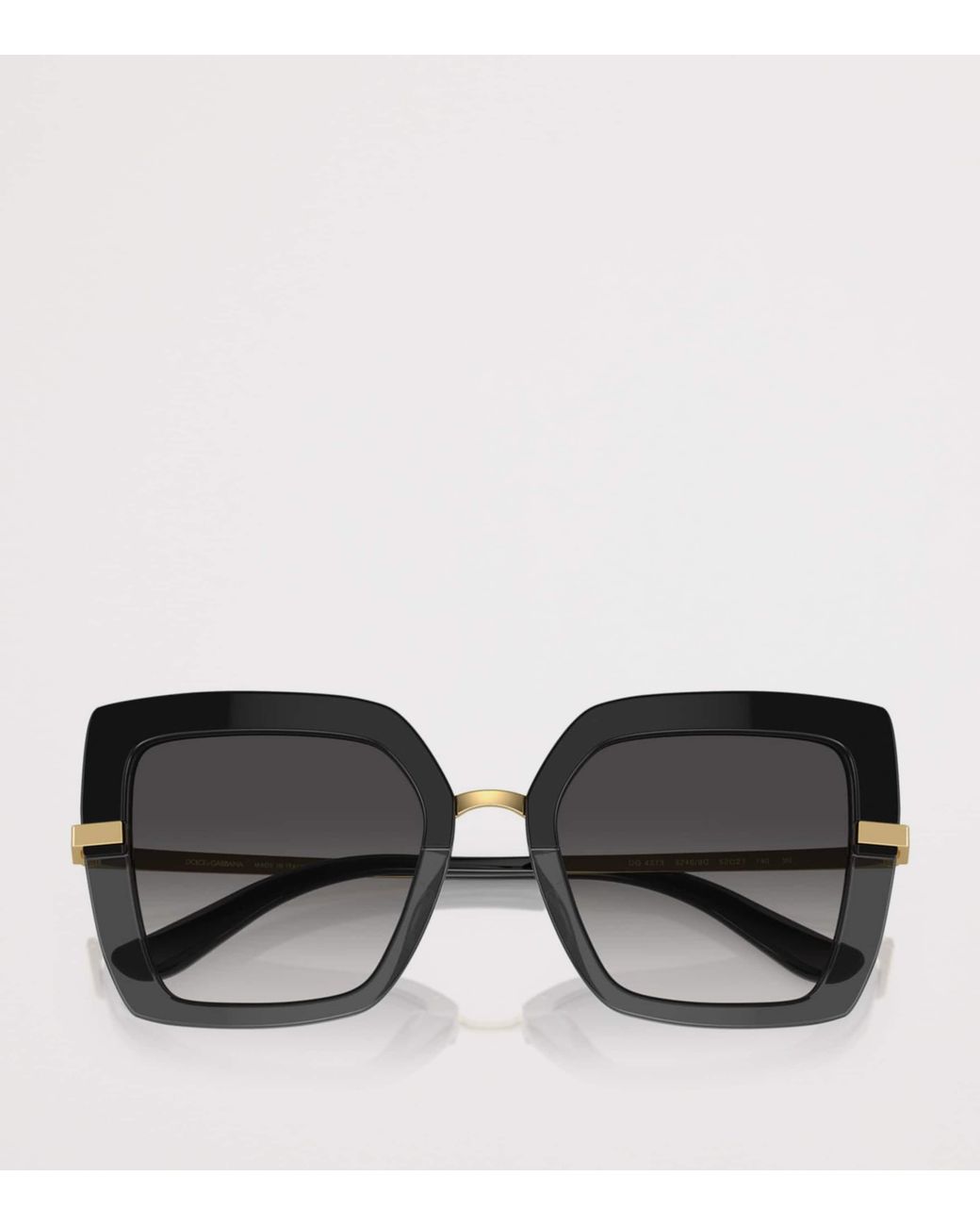 Dolce & Gabbana Brown Square Sunglasses