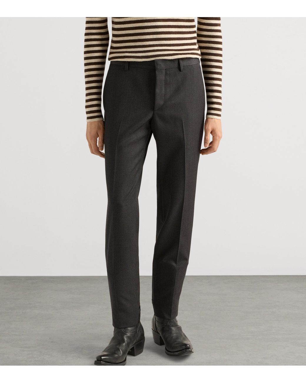 Prada Black Wool Trousers for men