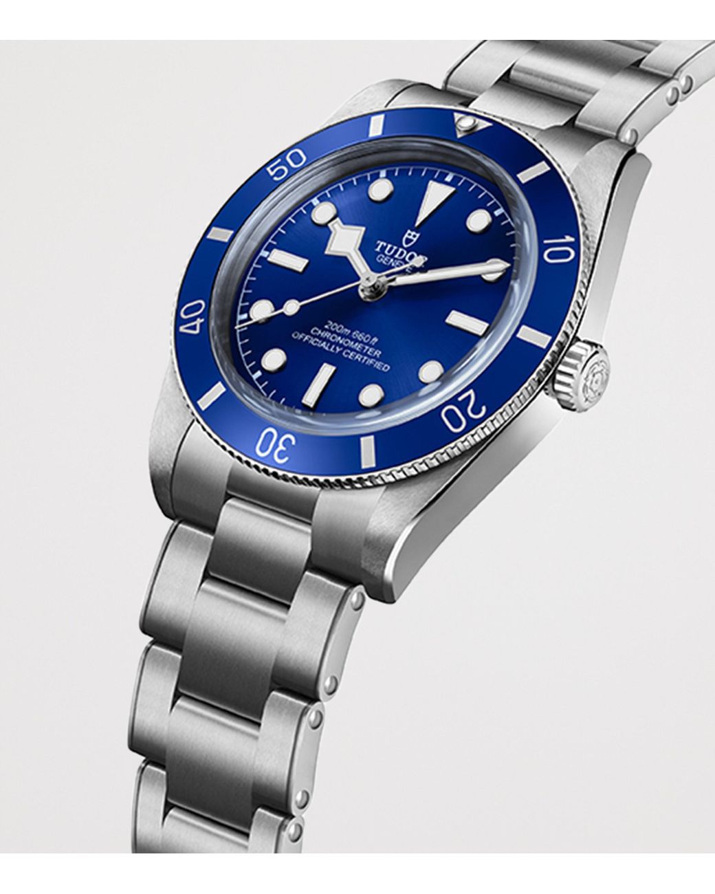 Tudor Blue Bay 54 Stainless Steel Watch
