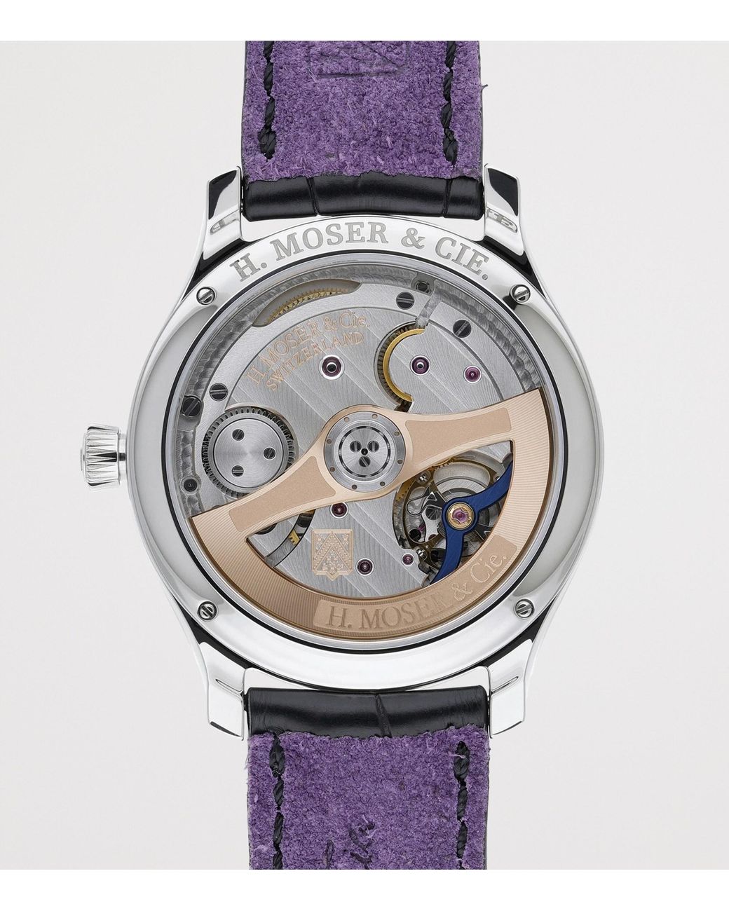 H. Moser & Cie Stainless Steel Endeavour Centre Seconds Concept Vantablack Watch