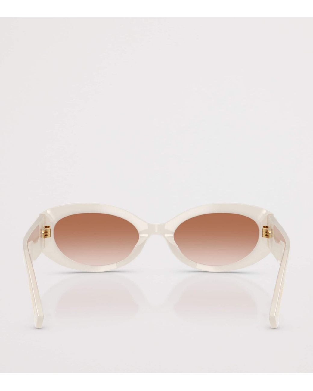 Dolce & Gabbana Pink Oval Sunglasses