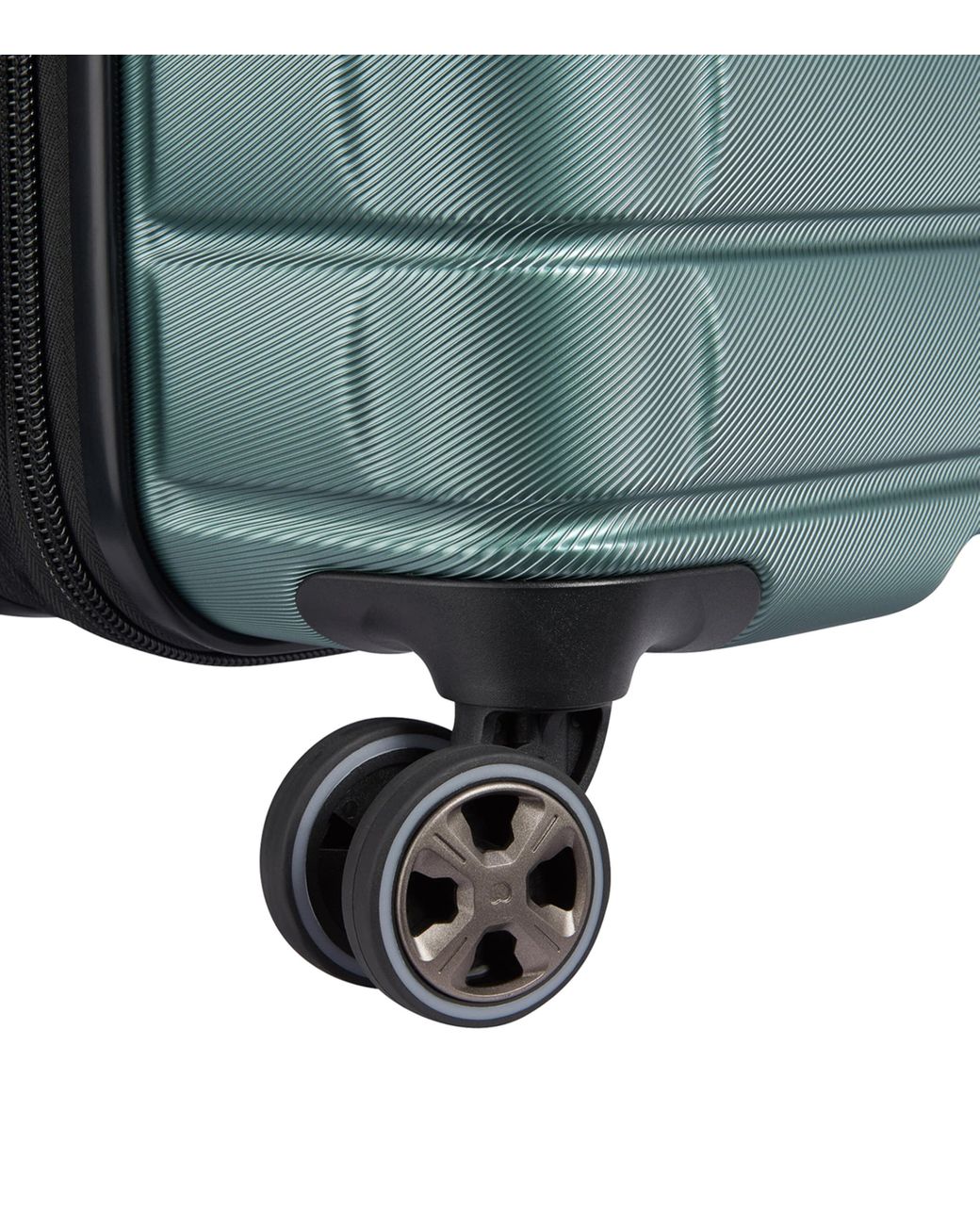 Delsey Blue Shadow Spinner Suitcase