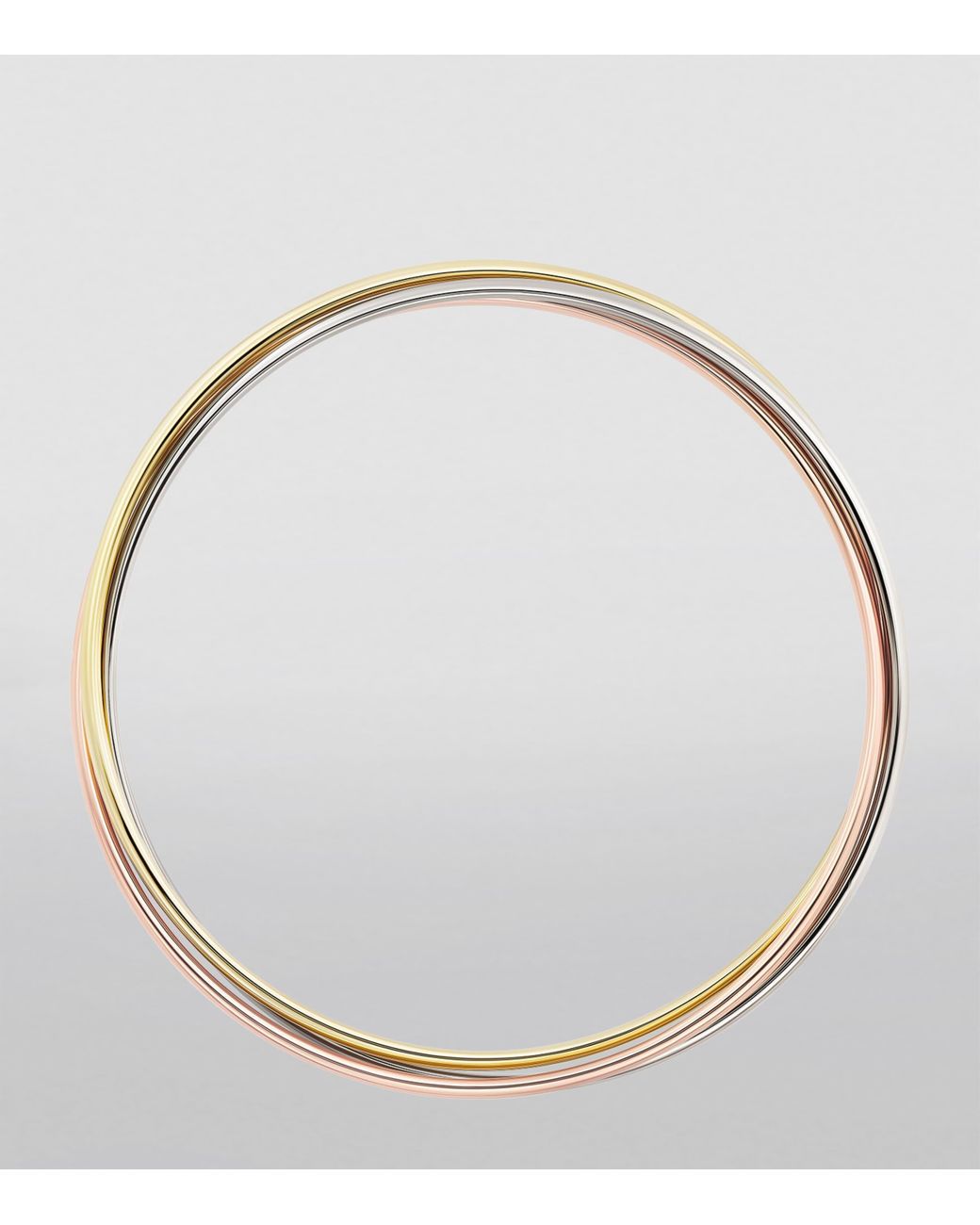 Cartier Natural Small, Rose And Trinity Bracelet
