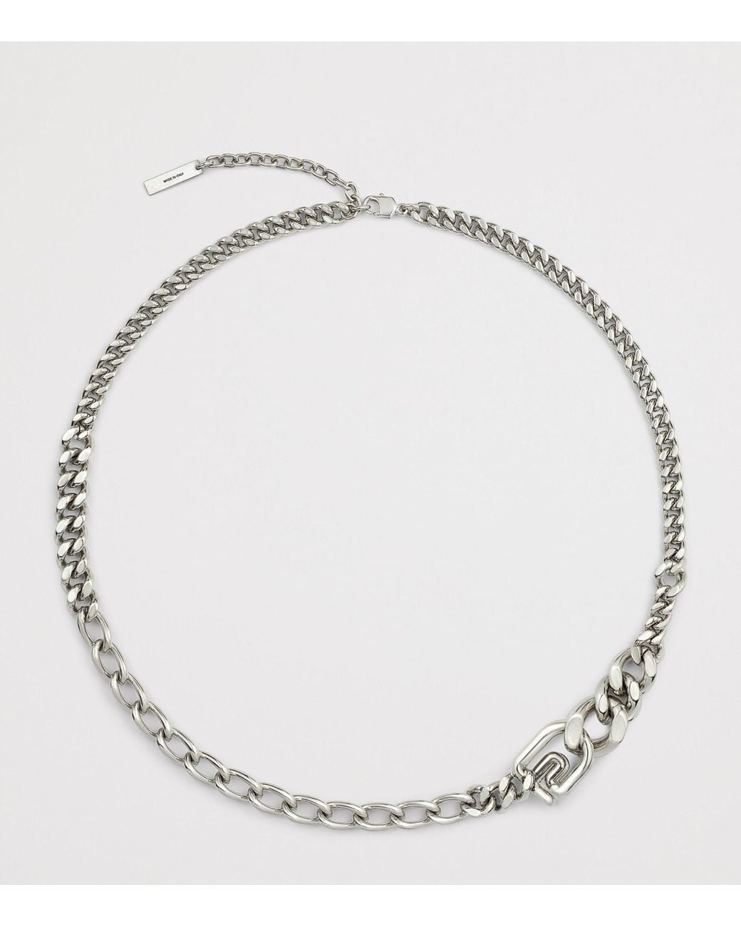 Givenchy Metallic G Line Chain Necklace for men