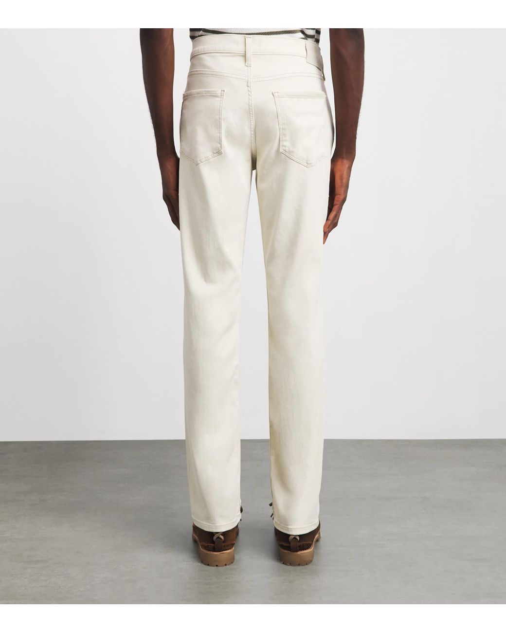 PAIGE White Federal Slim Jeans for men