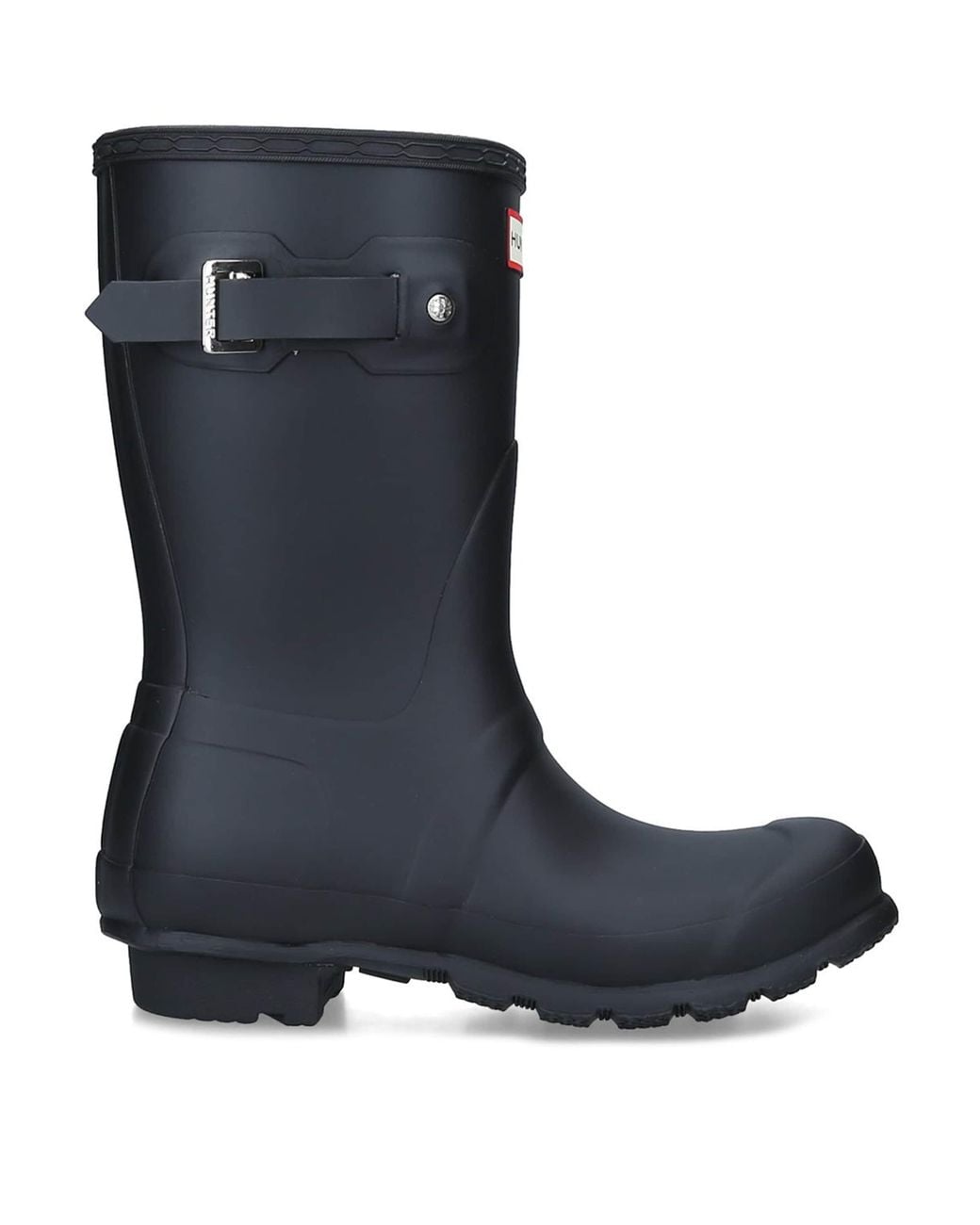 Hunter Blue Original Short Welly Boots