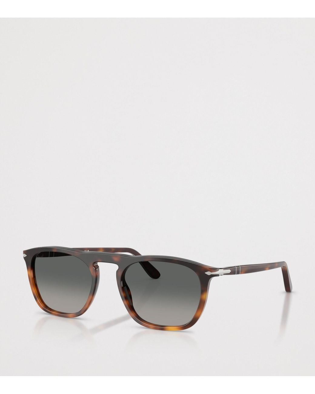 Persol Gray Tortoiseshell Gae Square Sunglasses
