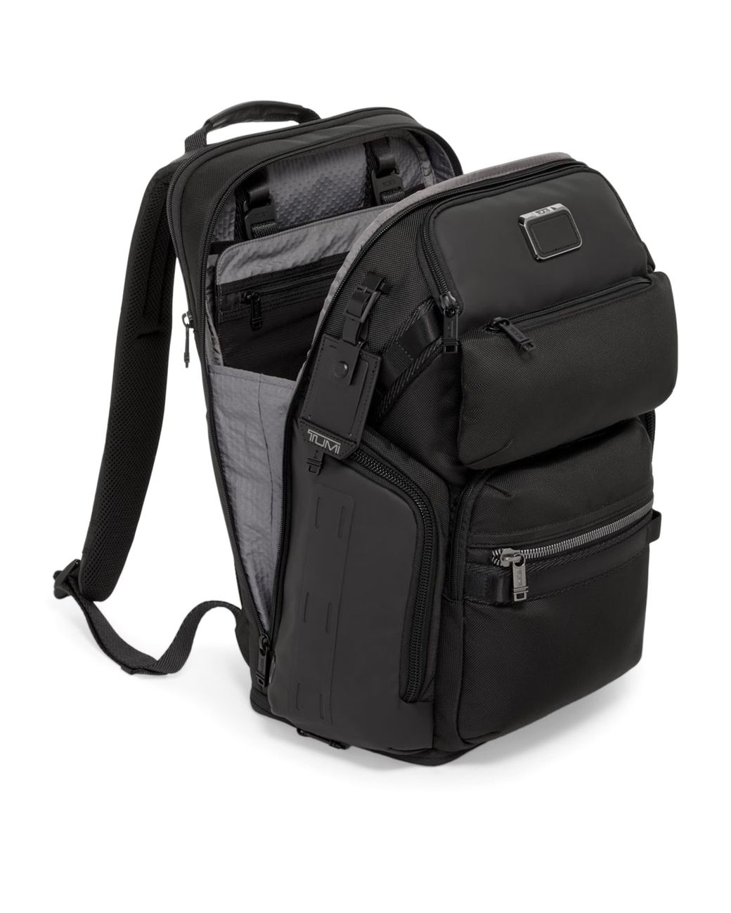Tumi Black Ballistic Nylon Alpha Bravo Nomadic Backpack