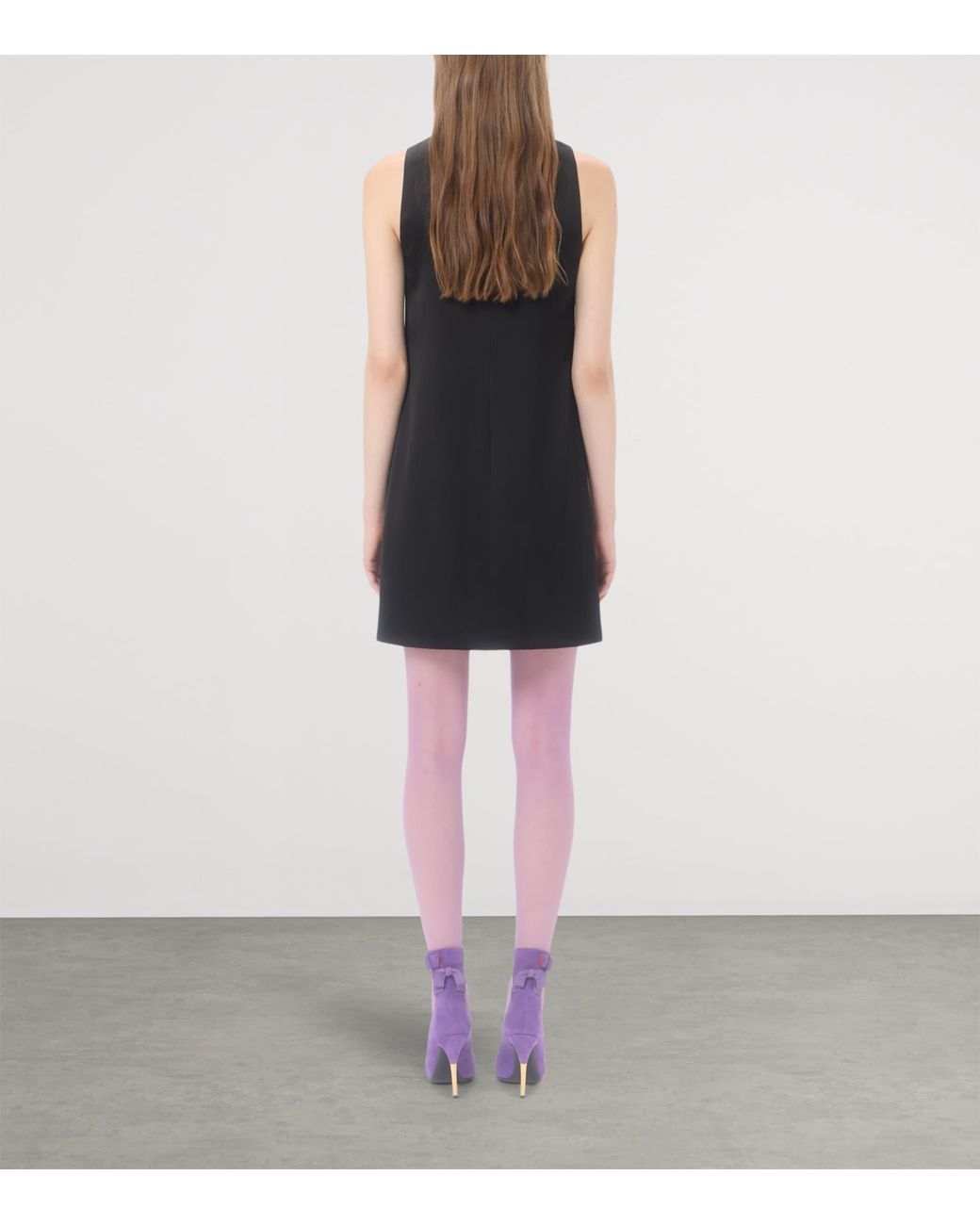 Valentino Black Embellished Mini Dress