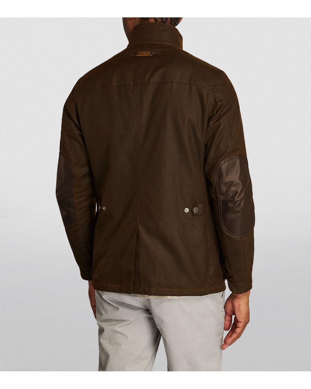 Barbour Brown Ogston Wax Jacket for men