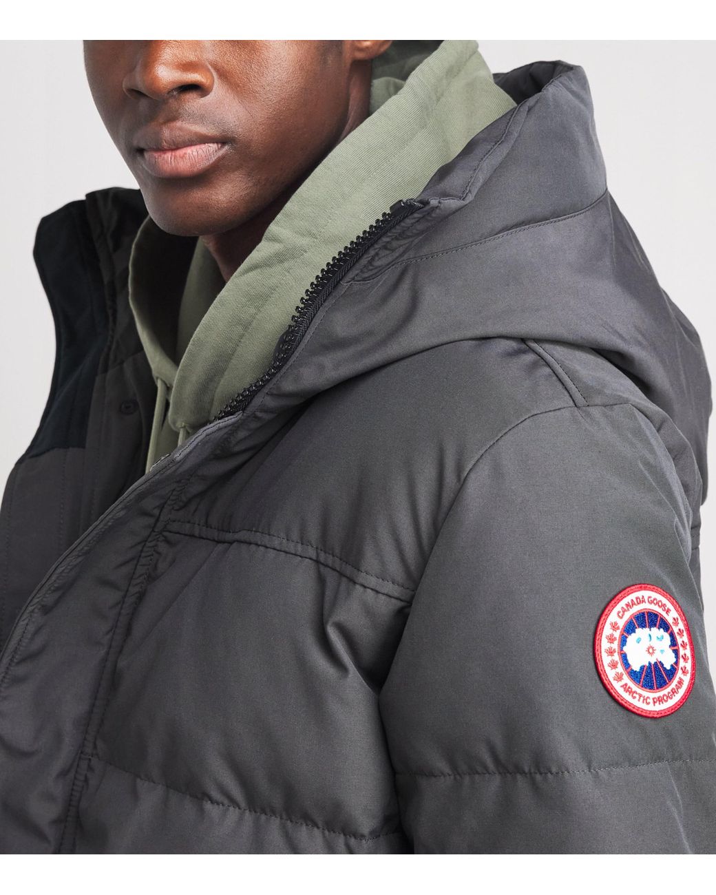 Canada Goose Gray Macmillan Down Parka for men