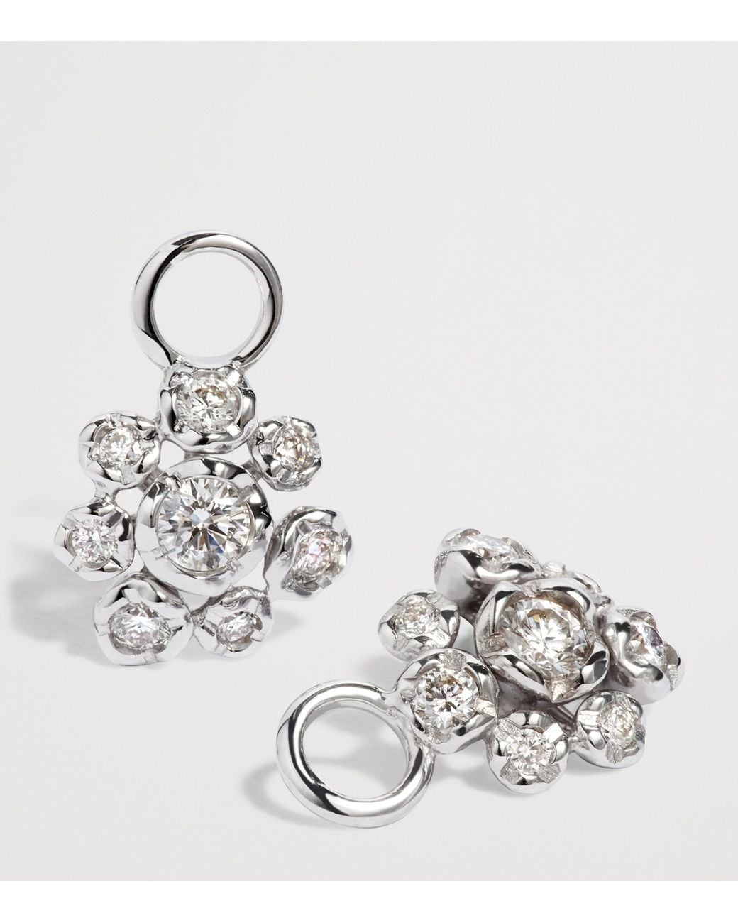 Annoushka Metallic And Diamond Whoopsie Daisy Earring Drops