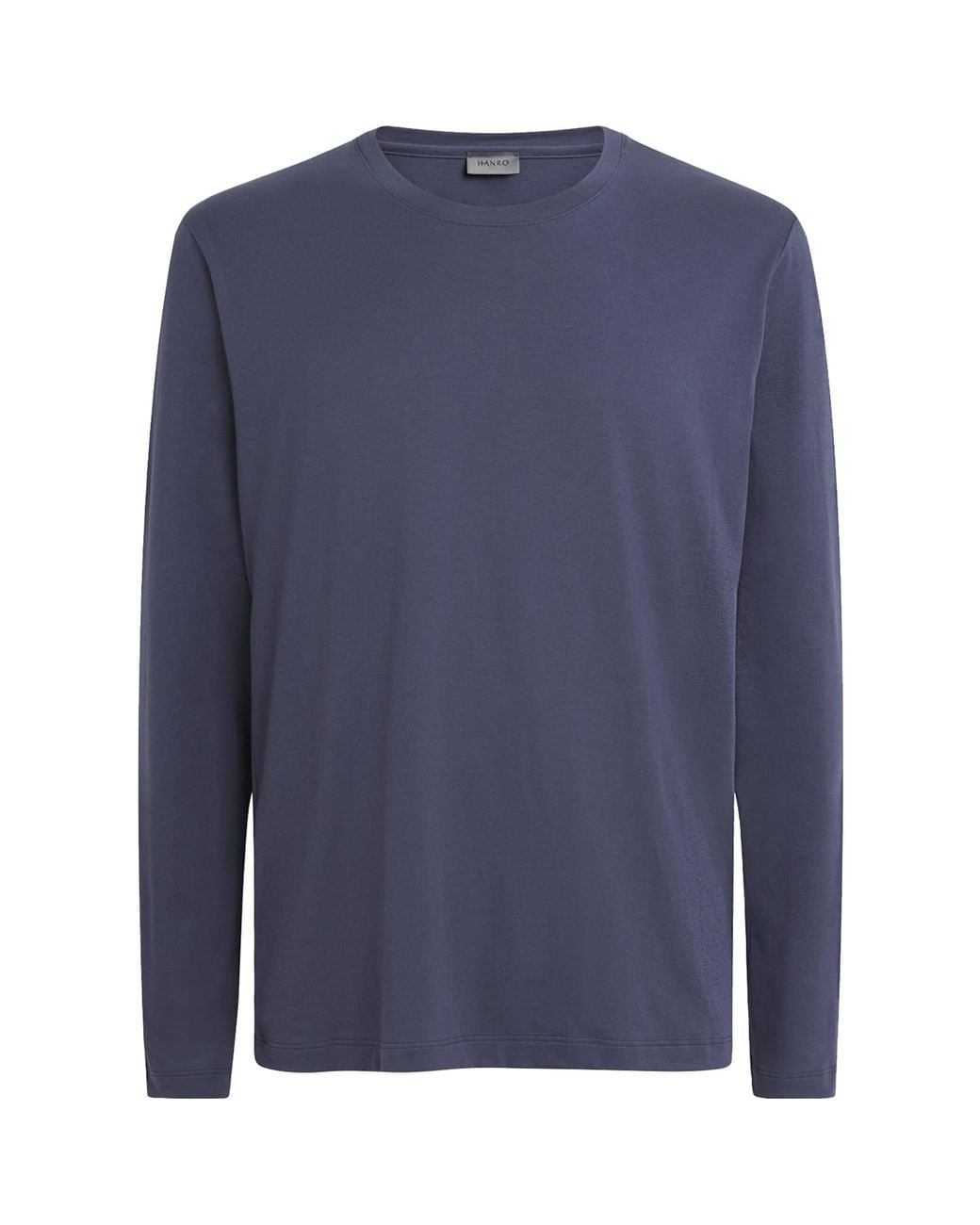 Hanro Blue Cotton Night & Day T-Shirt for men