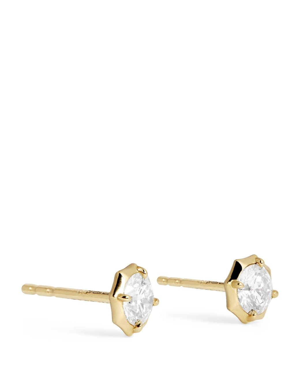 Jade Trau Metallic And Diamond Sophisticate Studs