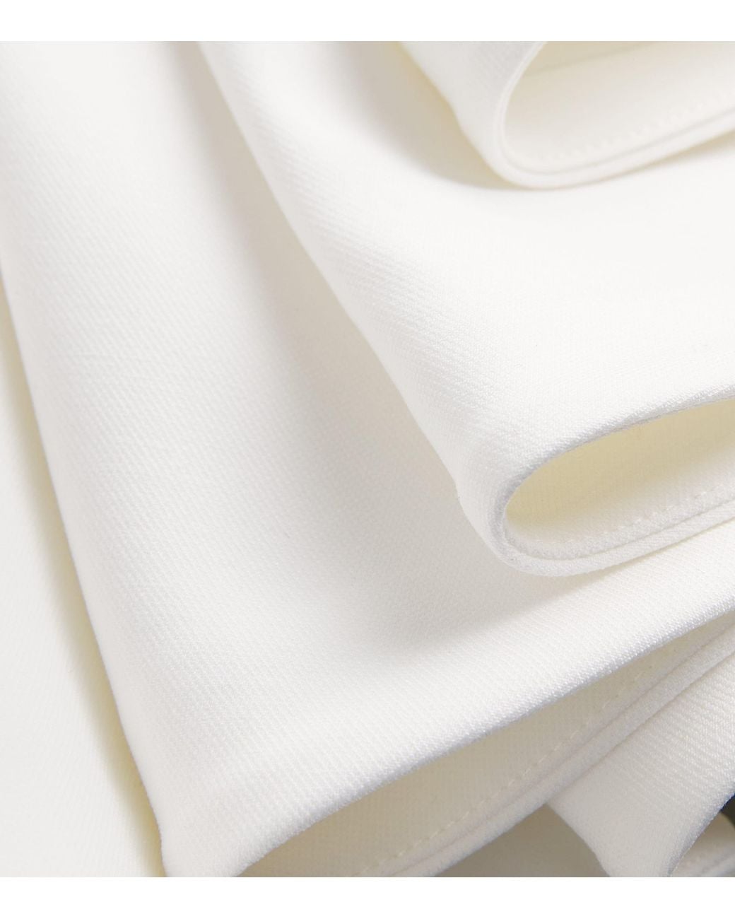 Jacquemus White La Palmier Midi Skirt