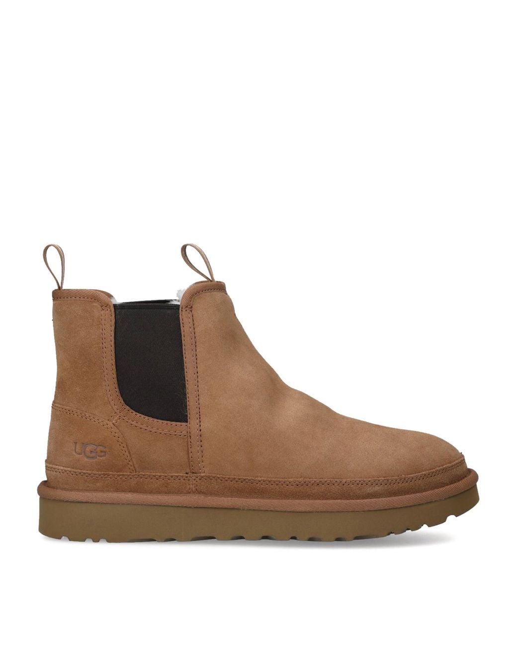Ugg Brown Suede Neumel Chelsea Boots for men