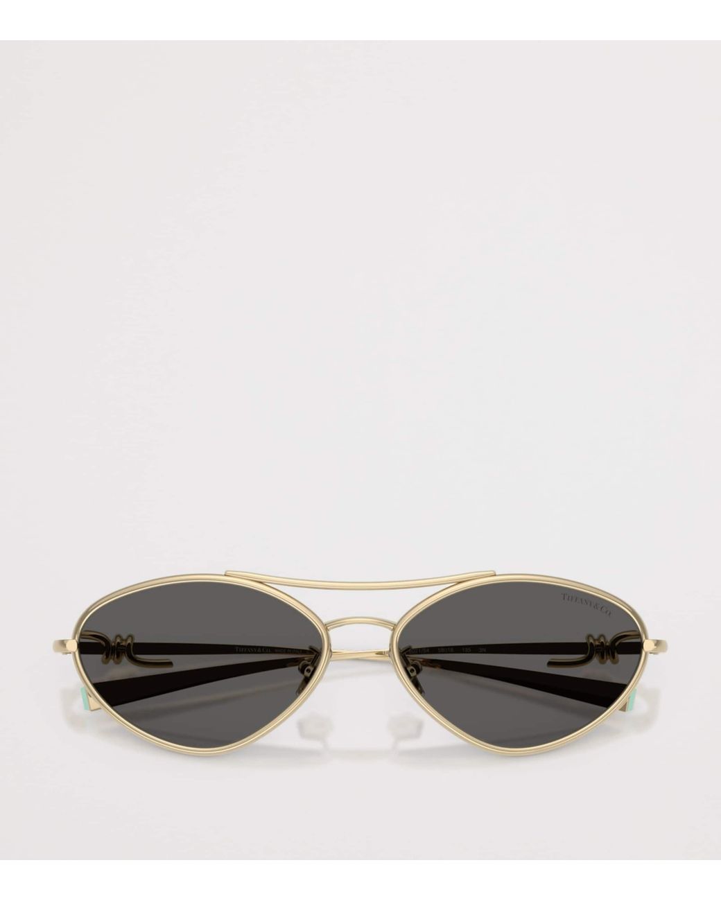 Tiffany & Co Gray Metal Irregular Tf3117 Sunglasses