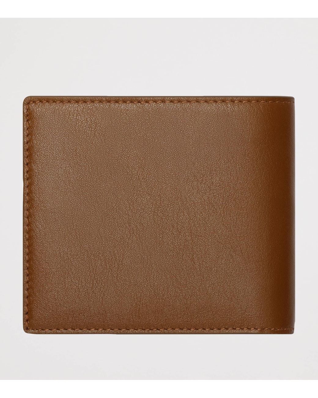Burberry Brown Pop Check Bifold Wallet for men