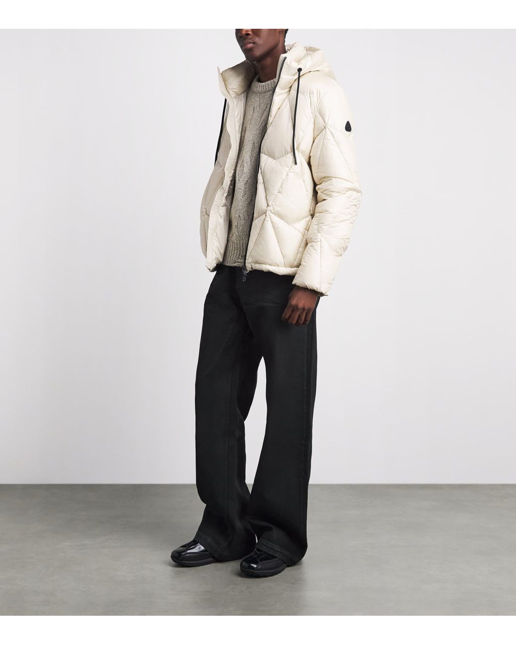 Moose Knuckles Natural Down Iceberg Quilted Jacket for men