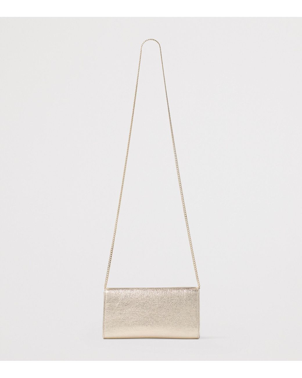 Jimmy Choo Gray Emmie Clutch Bag