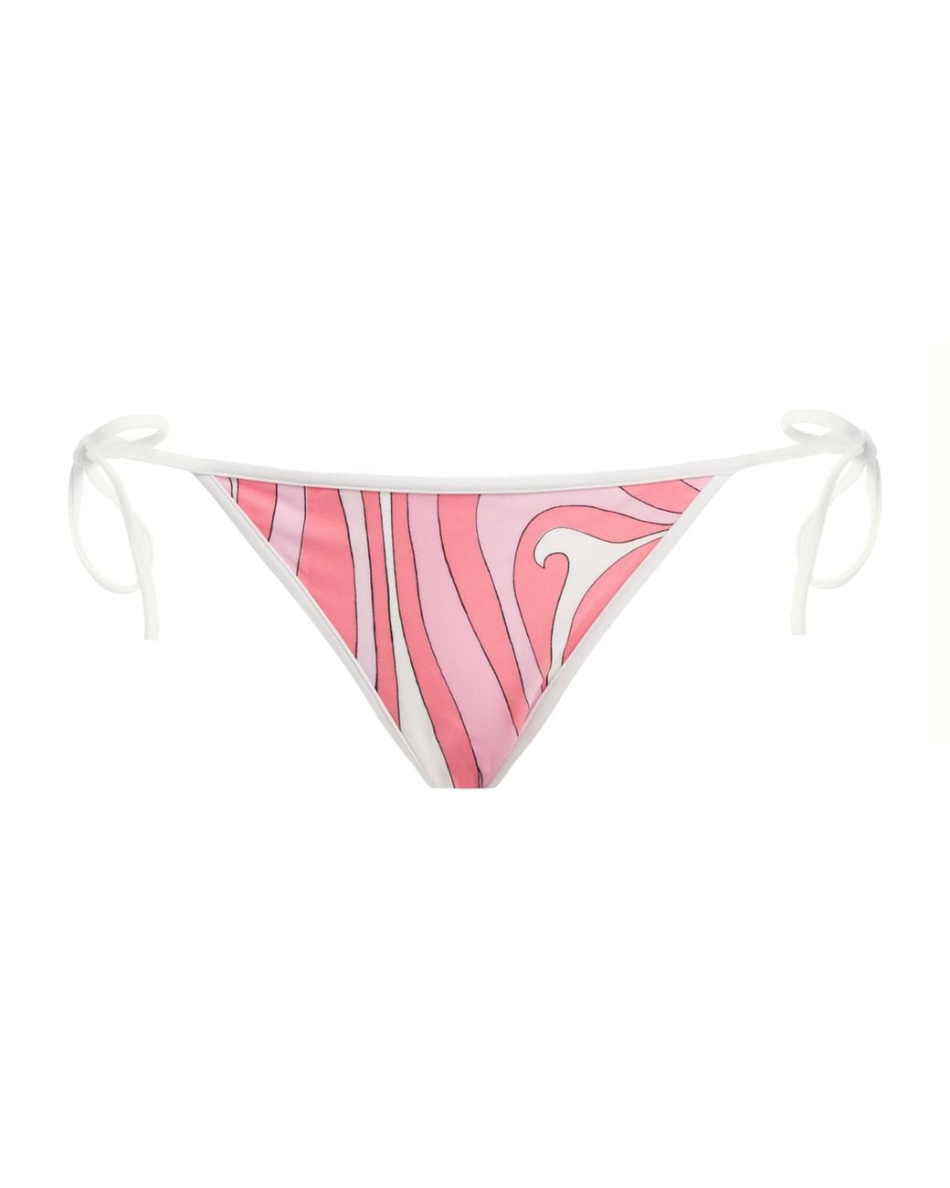 Emilio Pucci Pink Iride Print Bikini Bottoms
