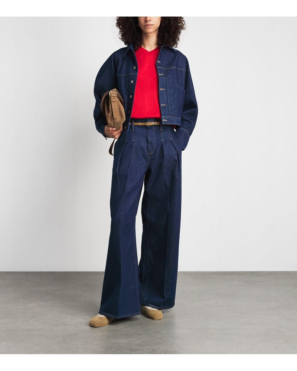 Polo Ralph Lauren Blue Wide Flare Jeans