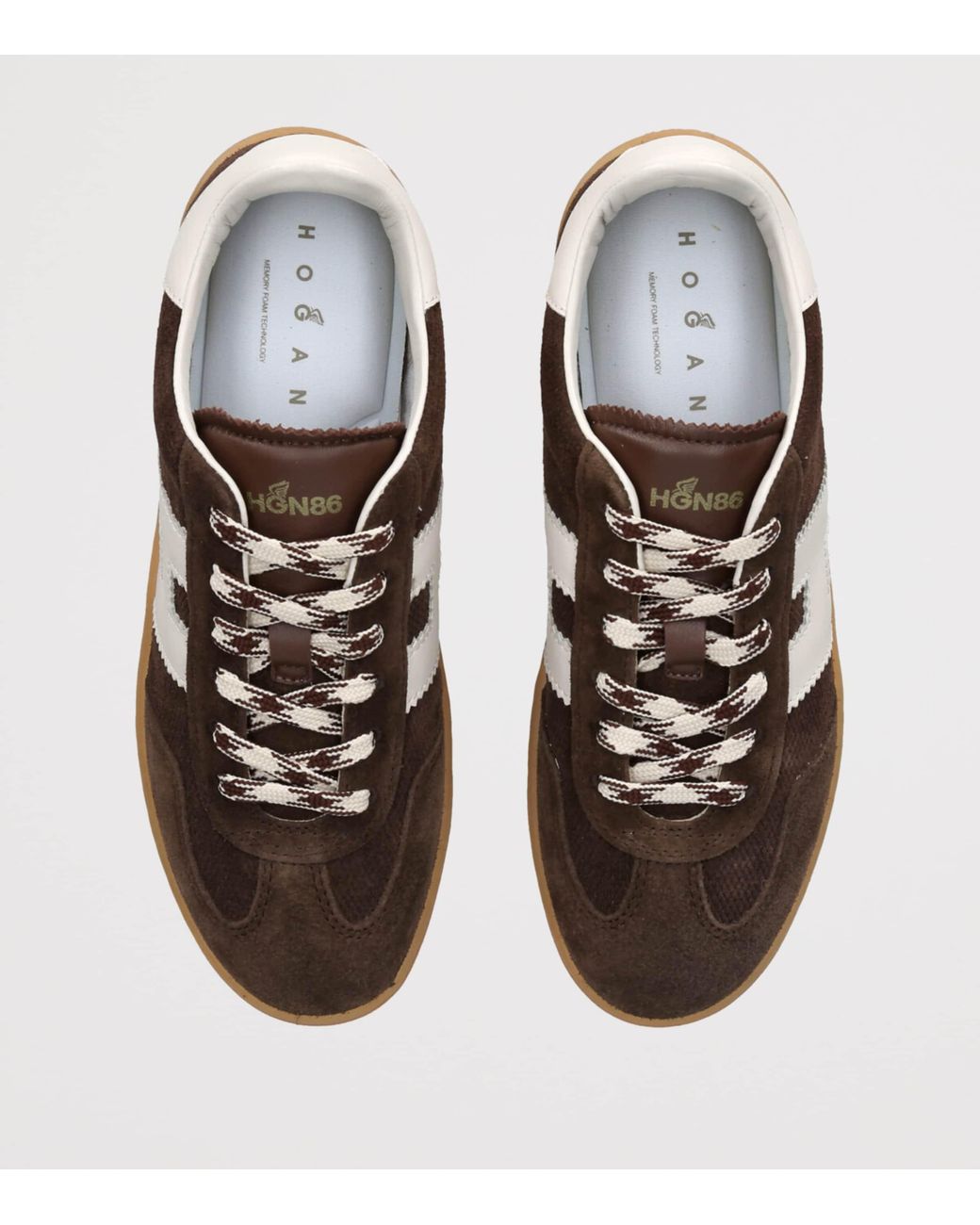 Hogan Brown Suede Cool Sneakers for men