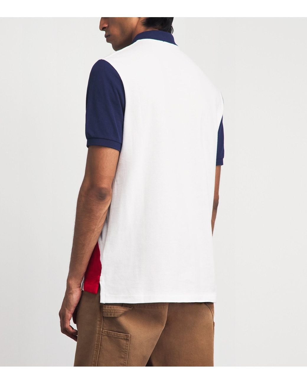 Polo Ralph Lauren Red Cotton Big Pony Polo Shirt for men