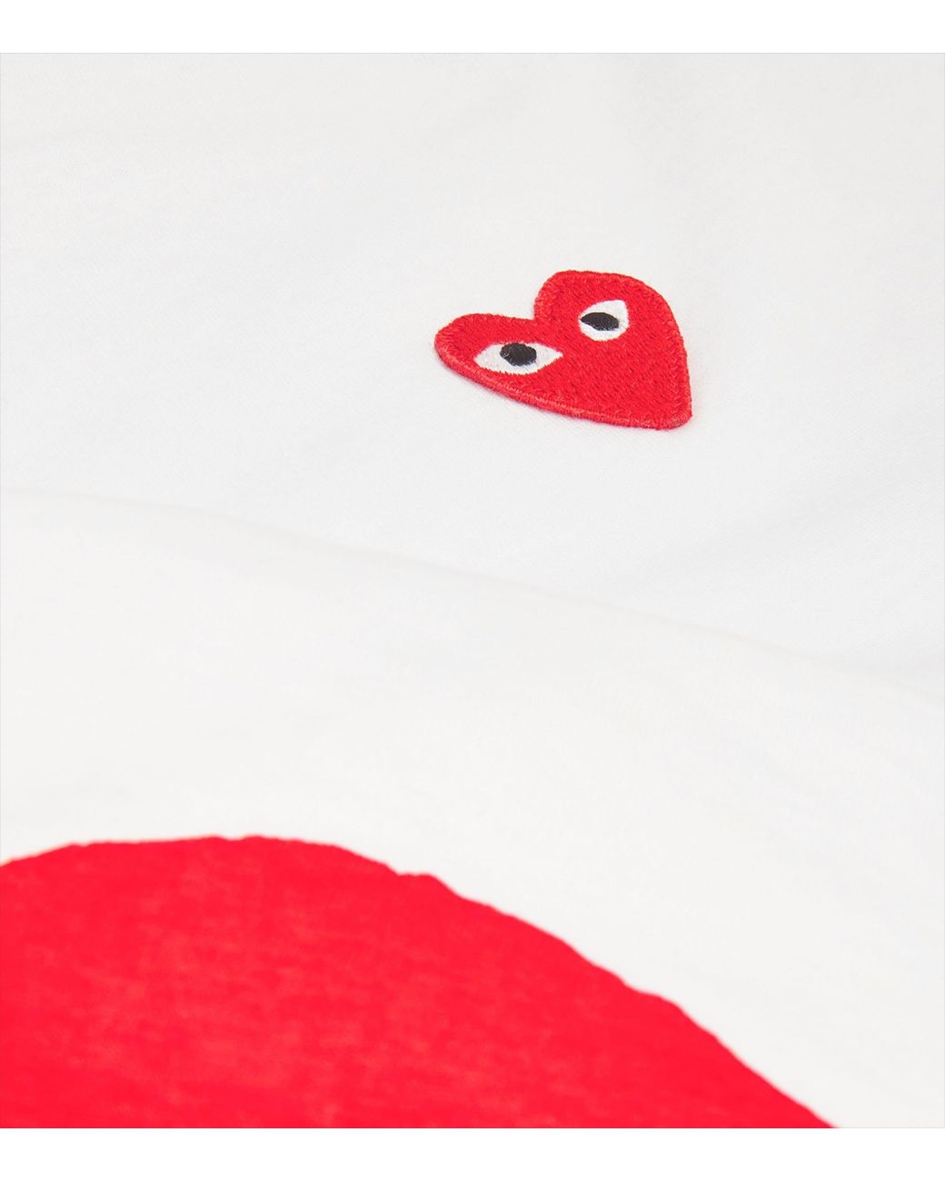 COMME DES GARÇONS PLAY Red Heart Logo T-Shirt for men
