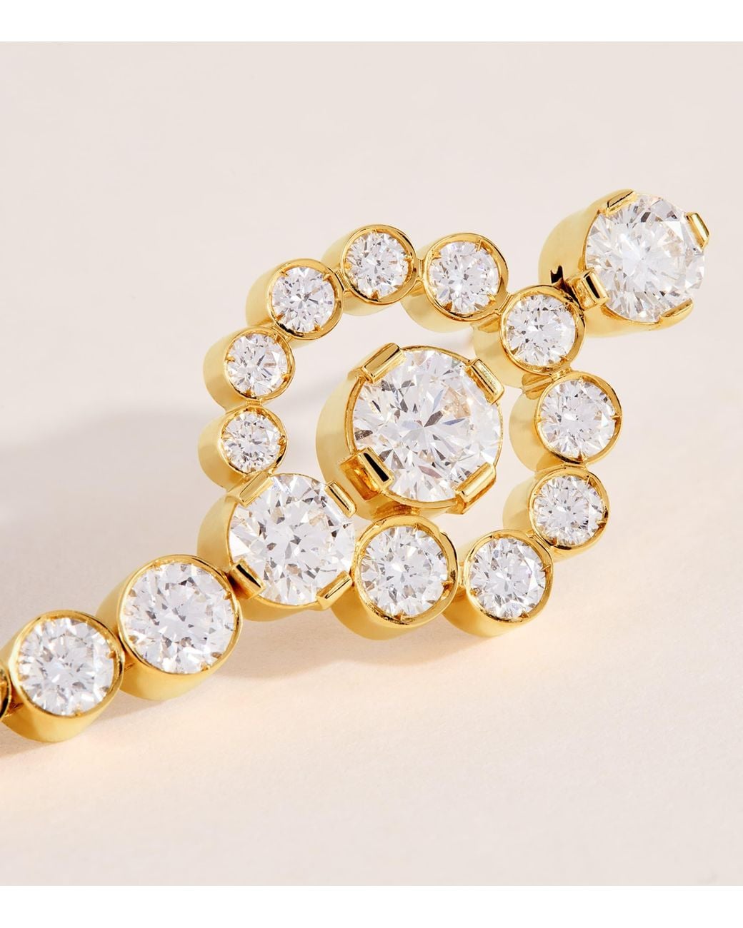 Sophie Bille Brahe Natural And Diamond Escargot De Rêve Earrings