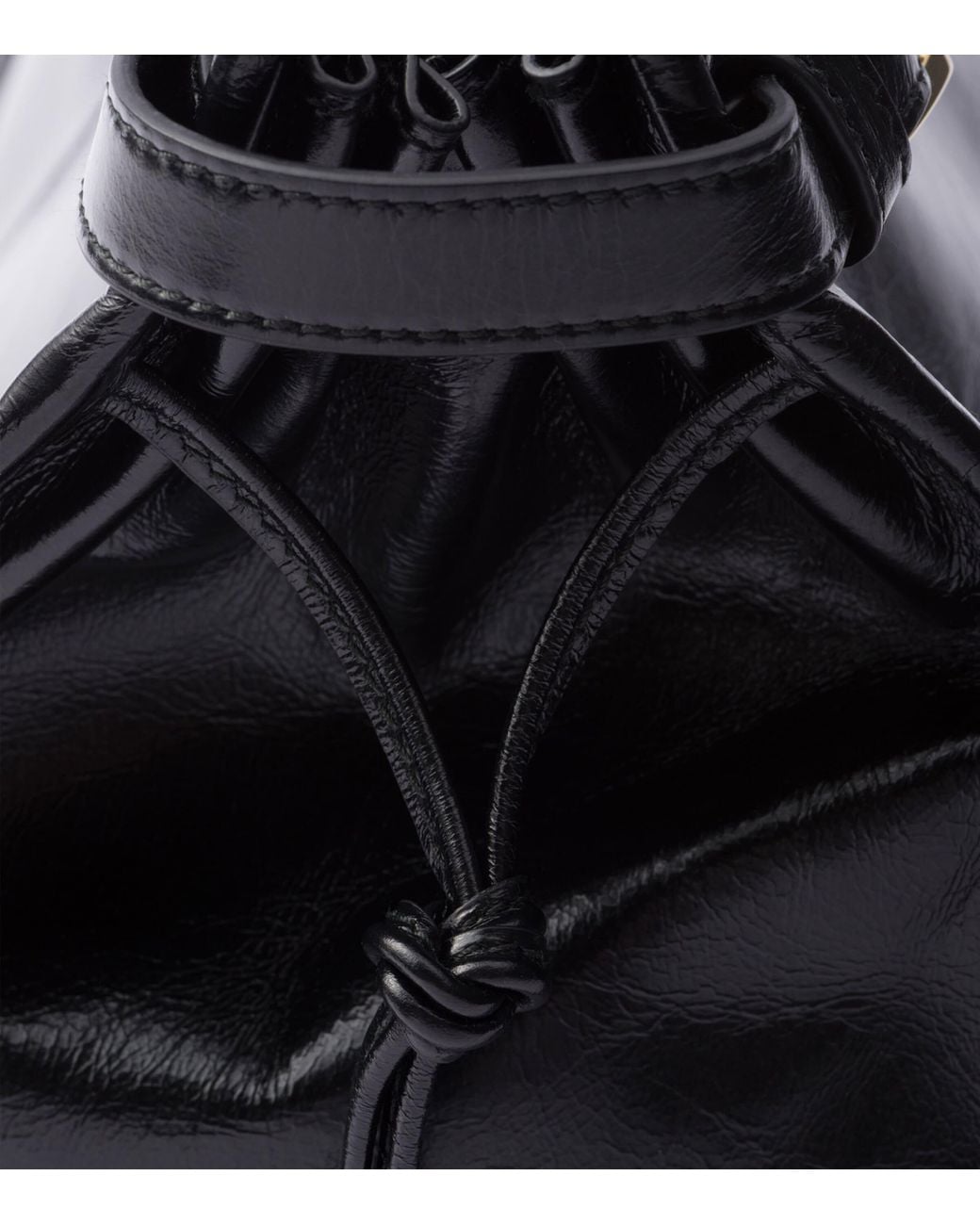 Prada Black Large Leather Bonnie Top-Handle Bag