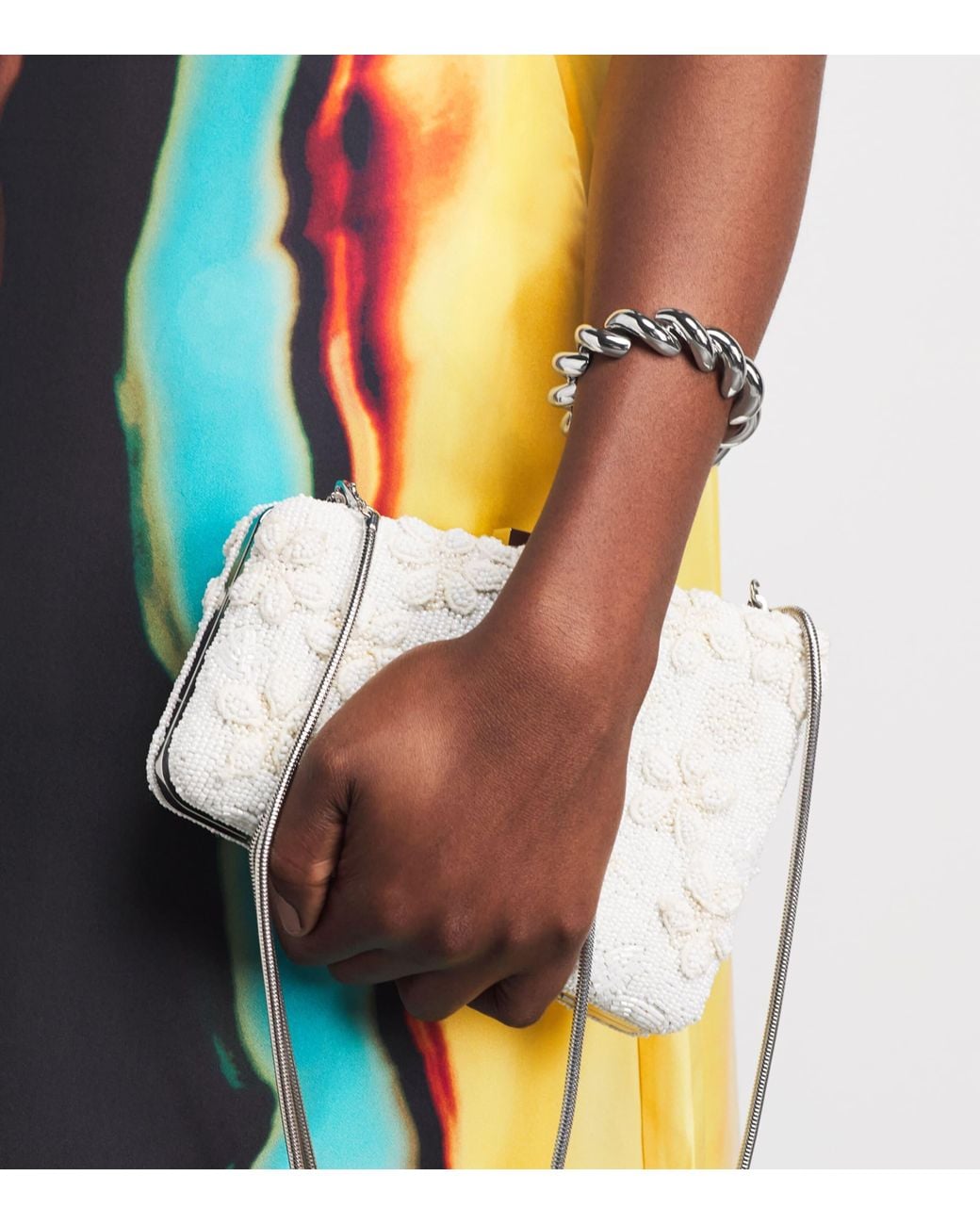 Eddie Borgo Natural Plated Torsade Bracelet