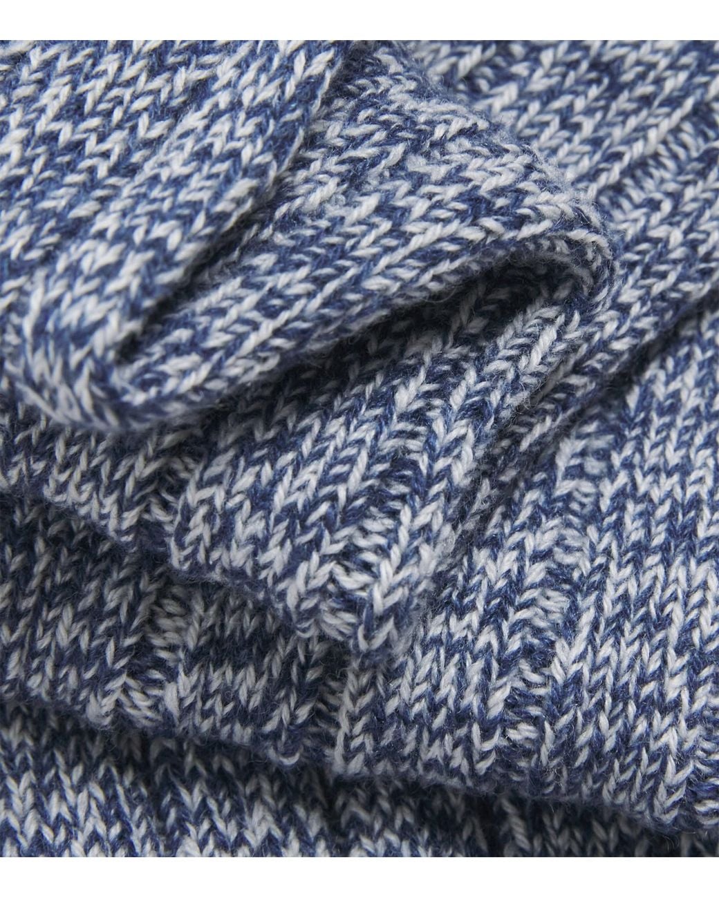 Eleventy Blue Cashmere Socks for men