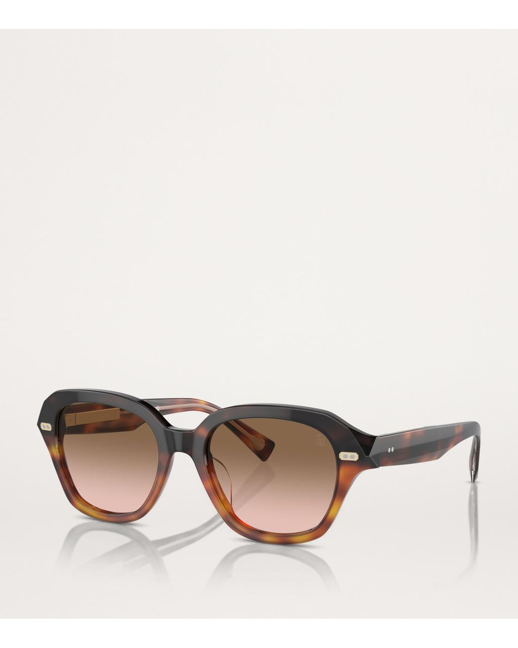 Brunello Cucinelli Brown Titanium Bc4004S Sunglasses
