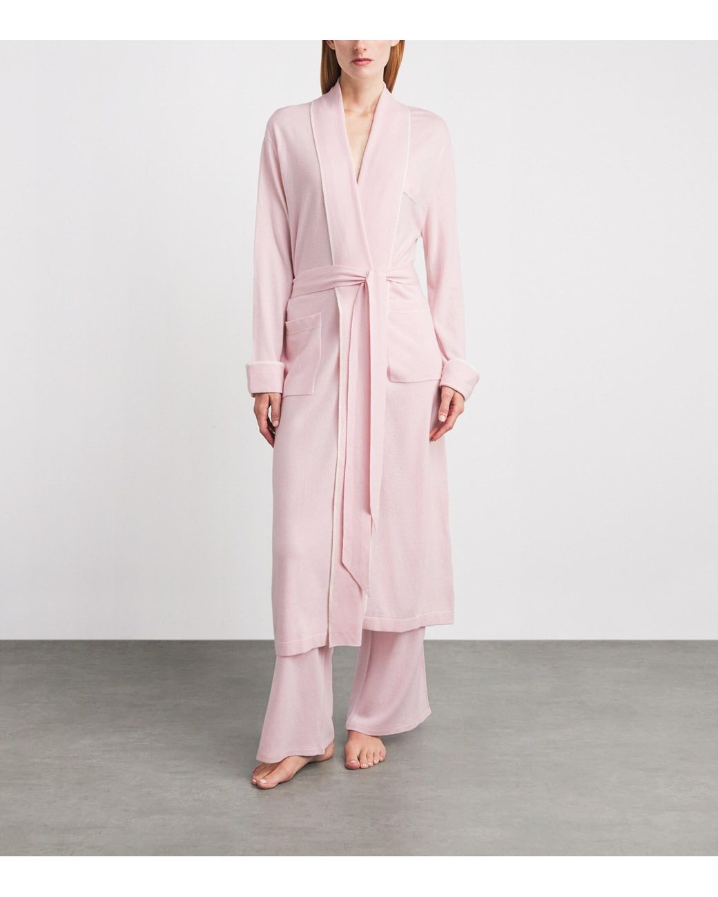 arch4 Pink Kid Cashmere Whitehall Place Robe