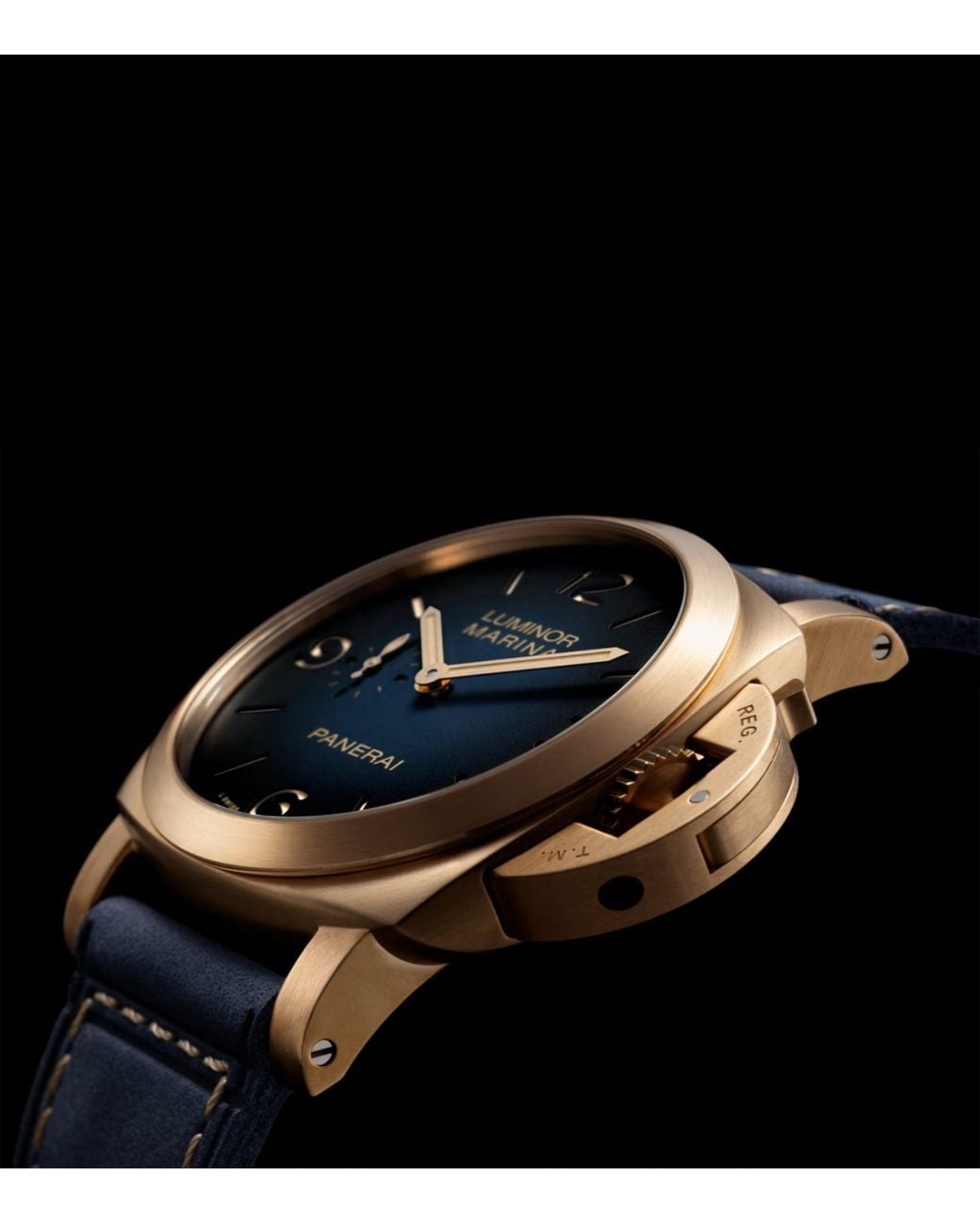 Panerai Blue Bronzo Luminor Marina Watch