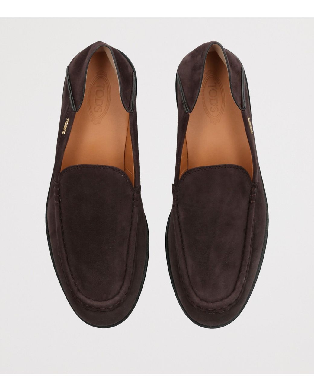 Tod's Brown Suede Cuoio Loafers