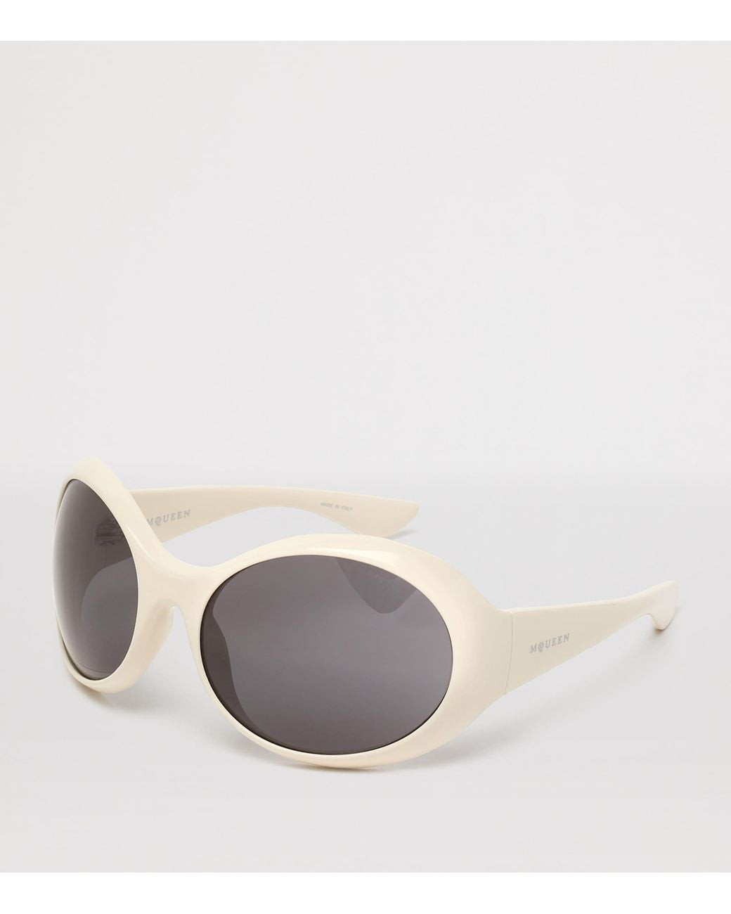 McQueen Gray Round Kate Sunglasses