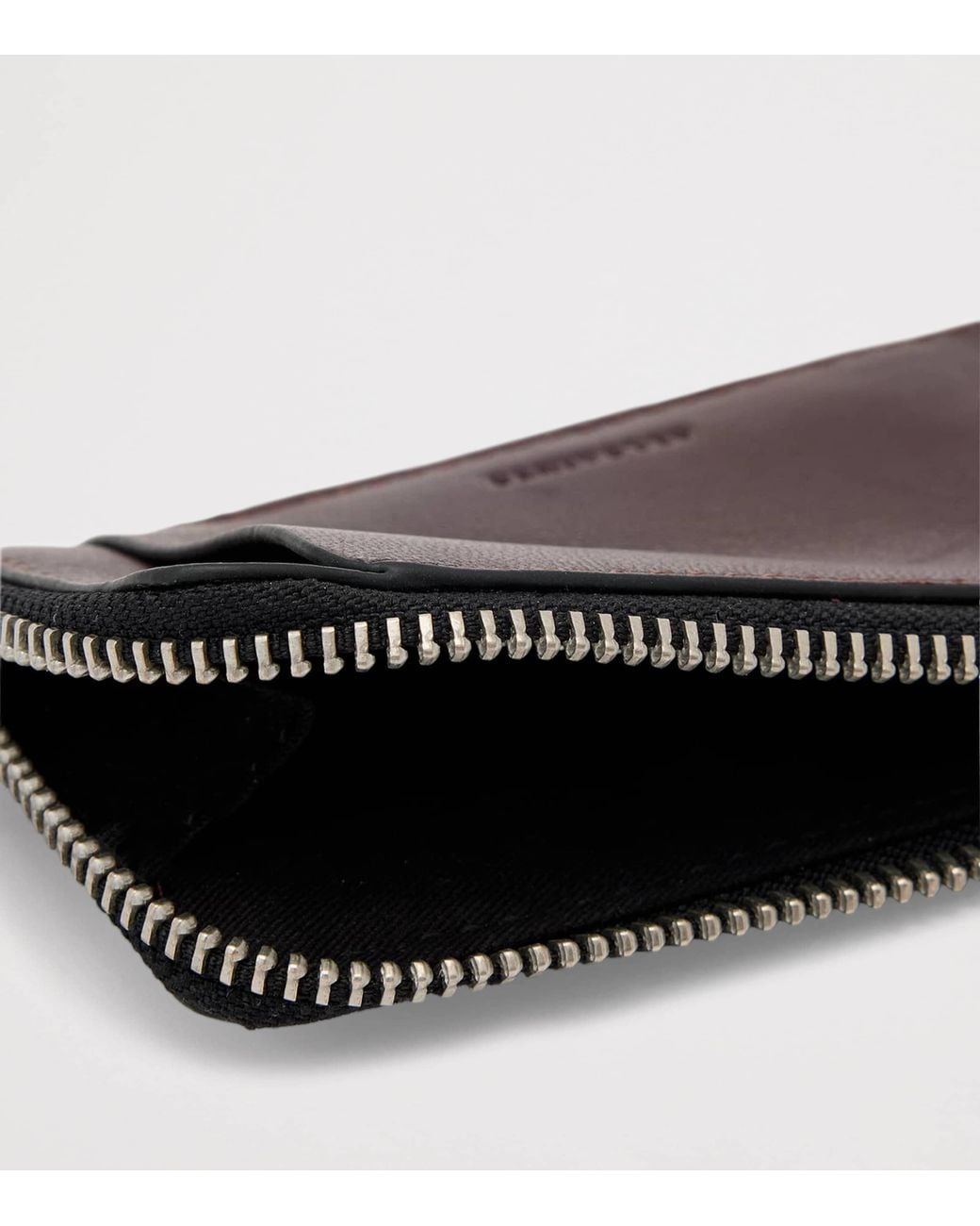 AllSaints Purple Leather Remy Wallet