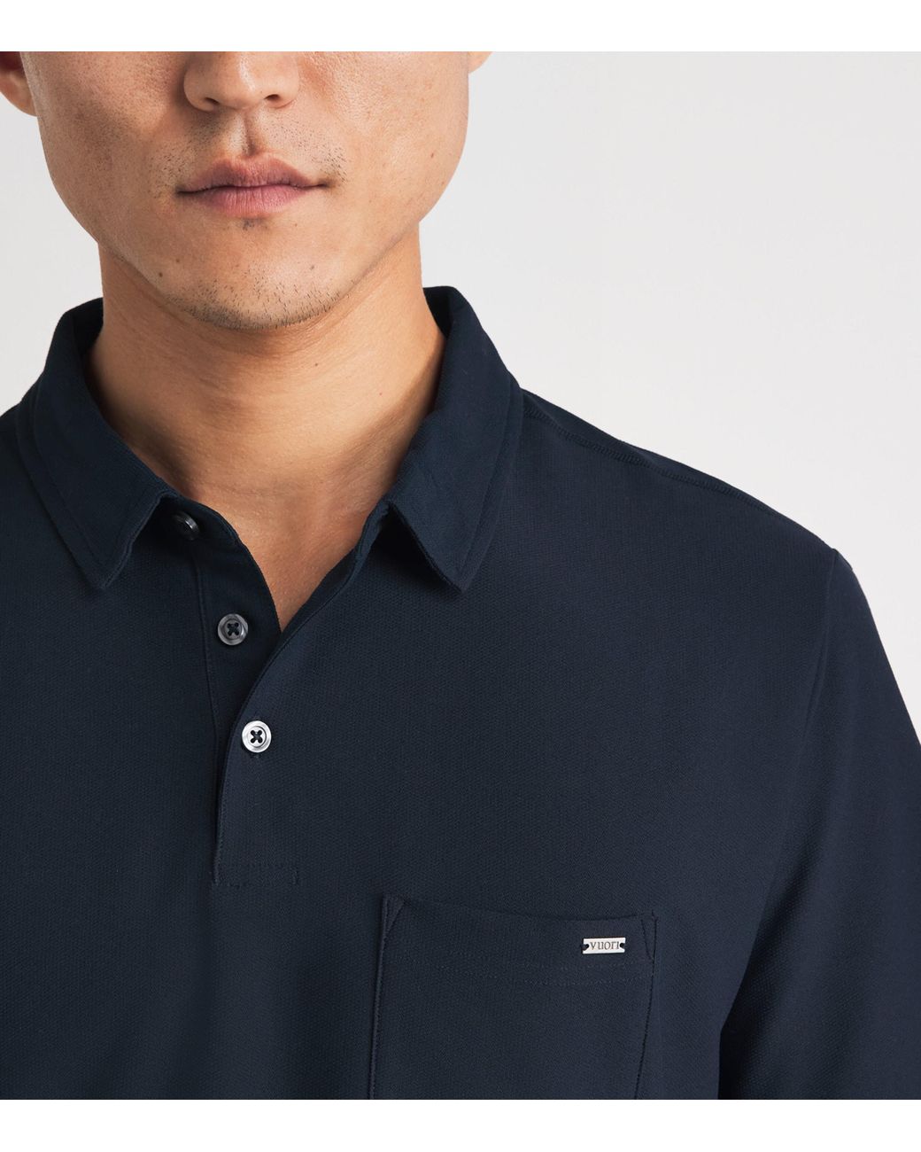 vuori Blue Ace Polo Shirt for men