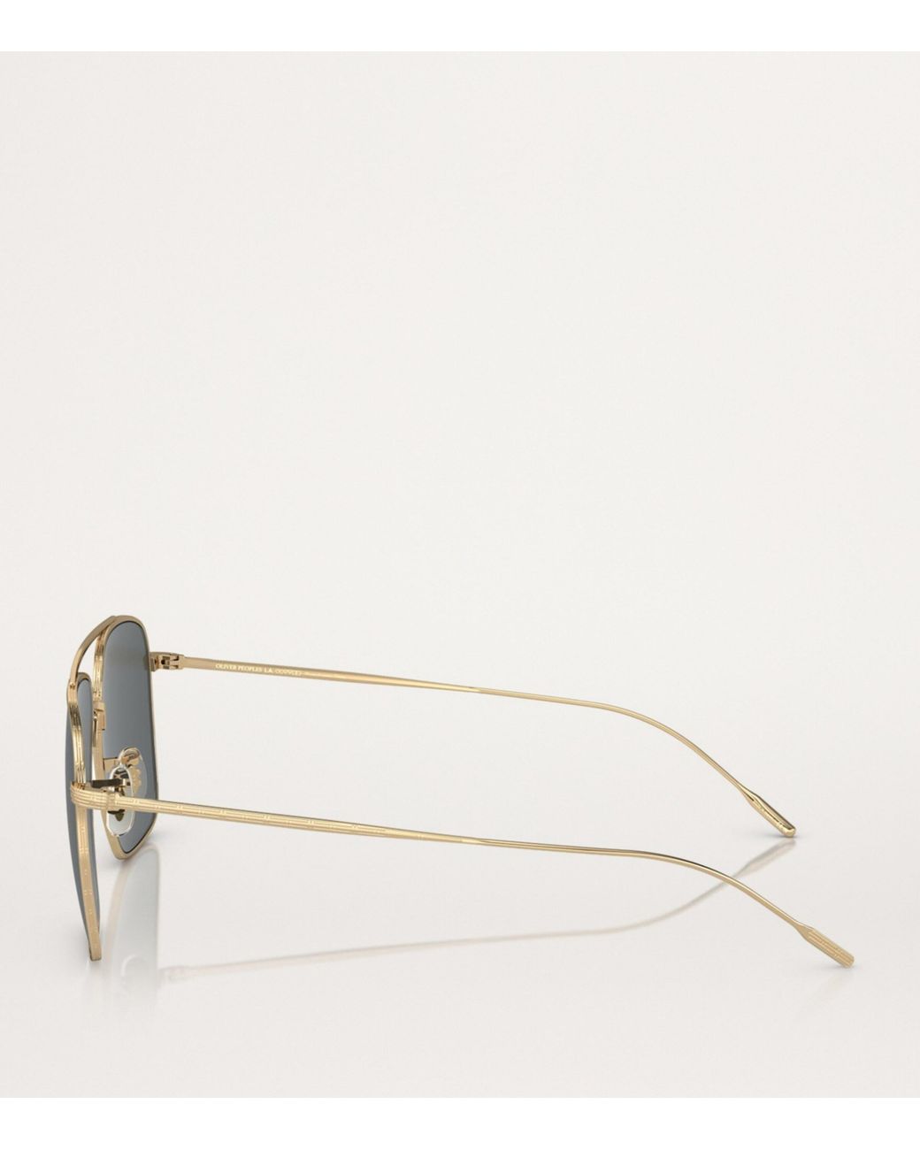 Oliver Peoples Gray Titanium Dresner Sunglasses