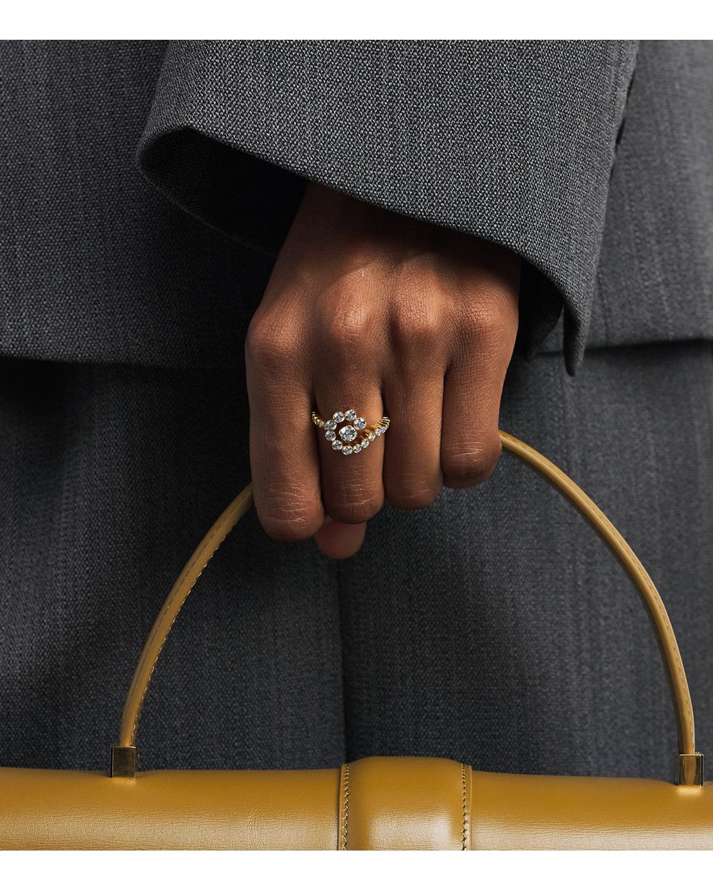 Sophie Bille Brahe Natural And Diamond Classic Ring