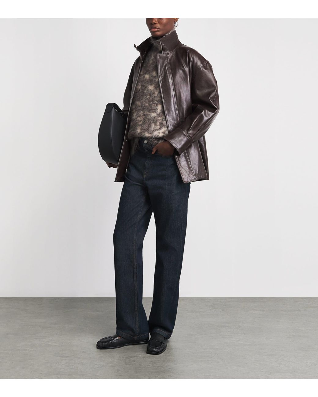 Arma Brown Leather Alia Jacket