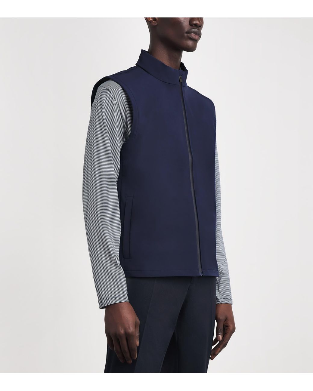 Kjus Blue Downswing Wind Vest for men